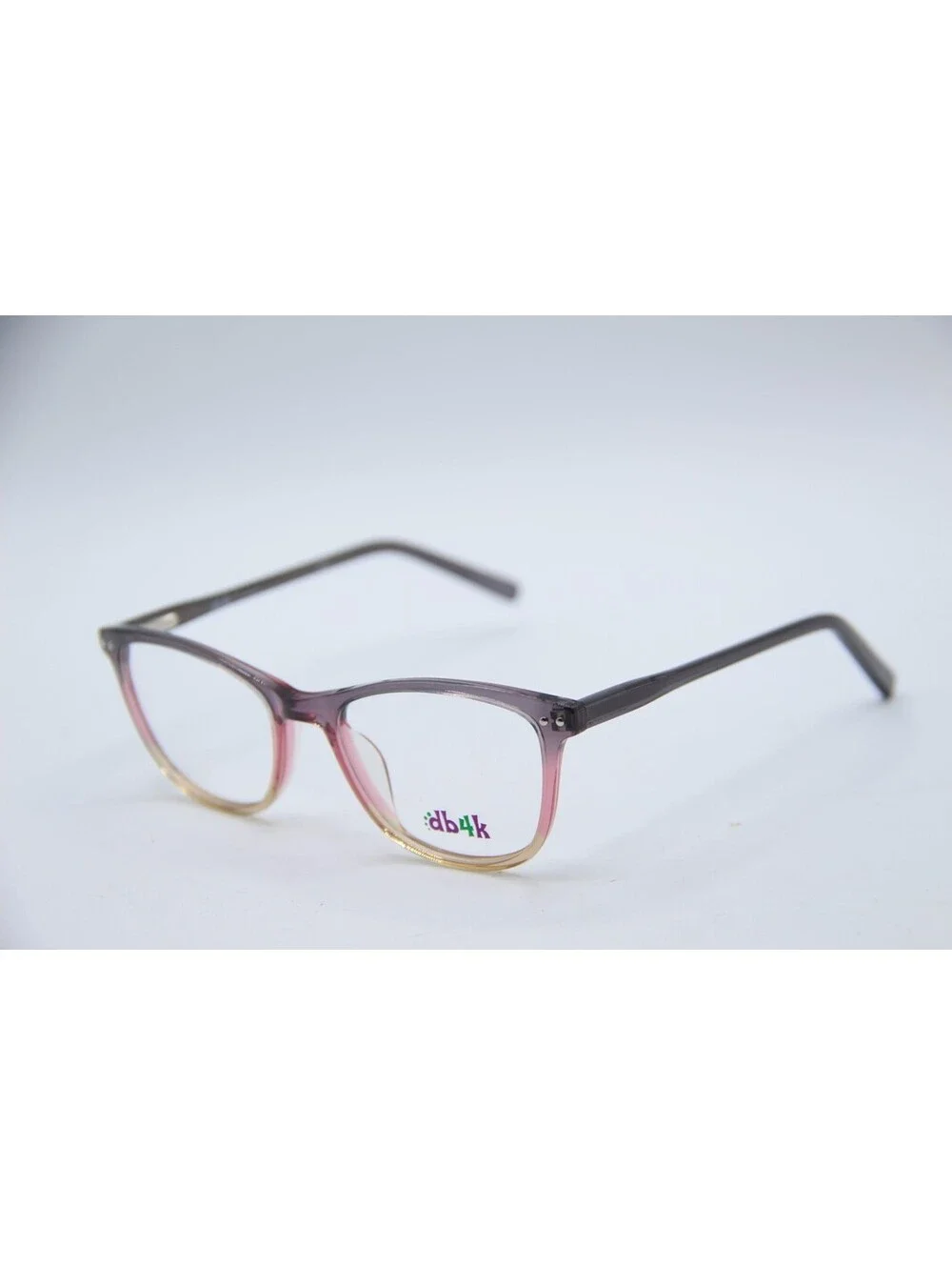 Db4K Free Spirit C1 Gray Pink Brown Authentic Eyeglasses 46-16